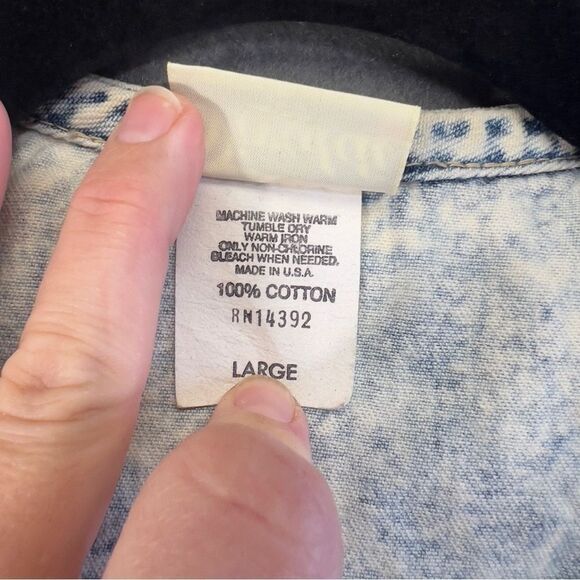 1980s crop fit 100 percent cotton vest Vivaldi vintage vest large - Picture 11 of 12